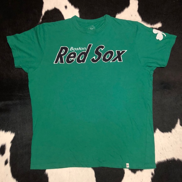 red sox green shirt